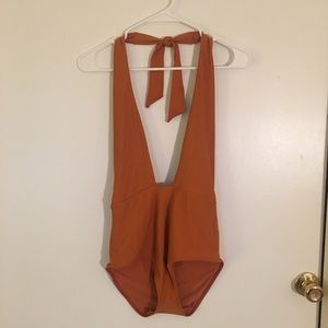 Aerie Cross-Front One Piece Swimsuit